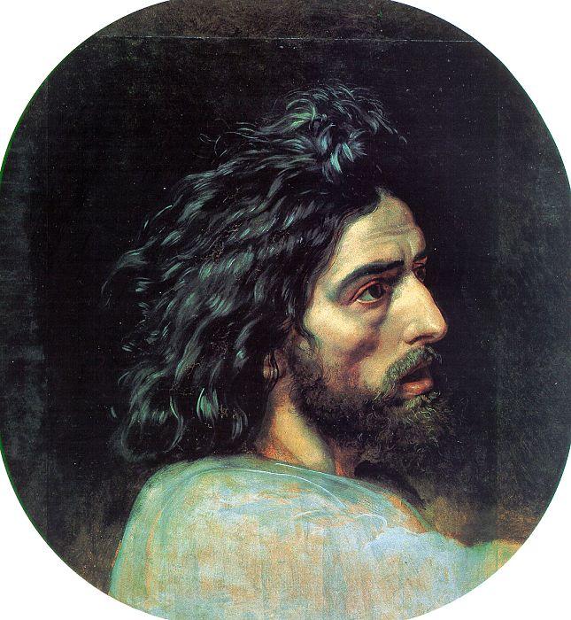 Alexander Ivanov John the Baptist's Head Germany oil painting art